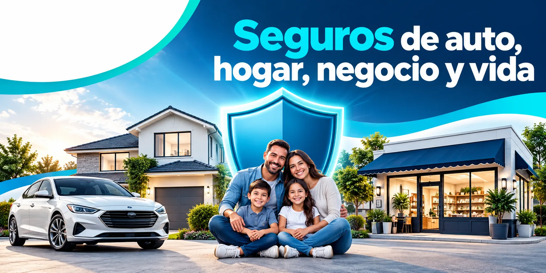 Seguros de auto, hogar, negocio y vida