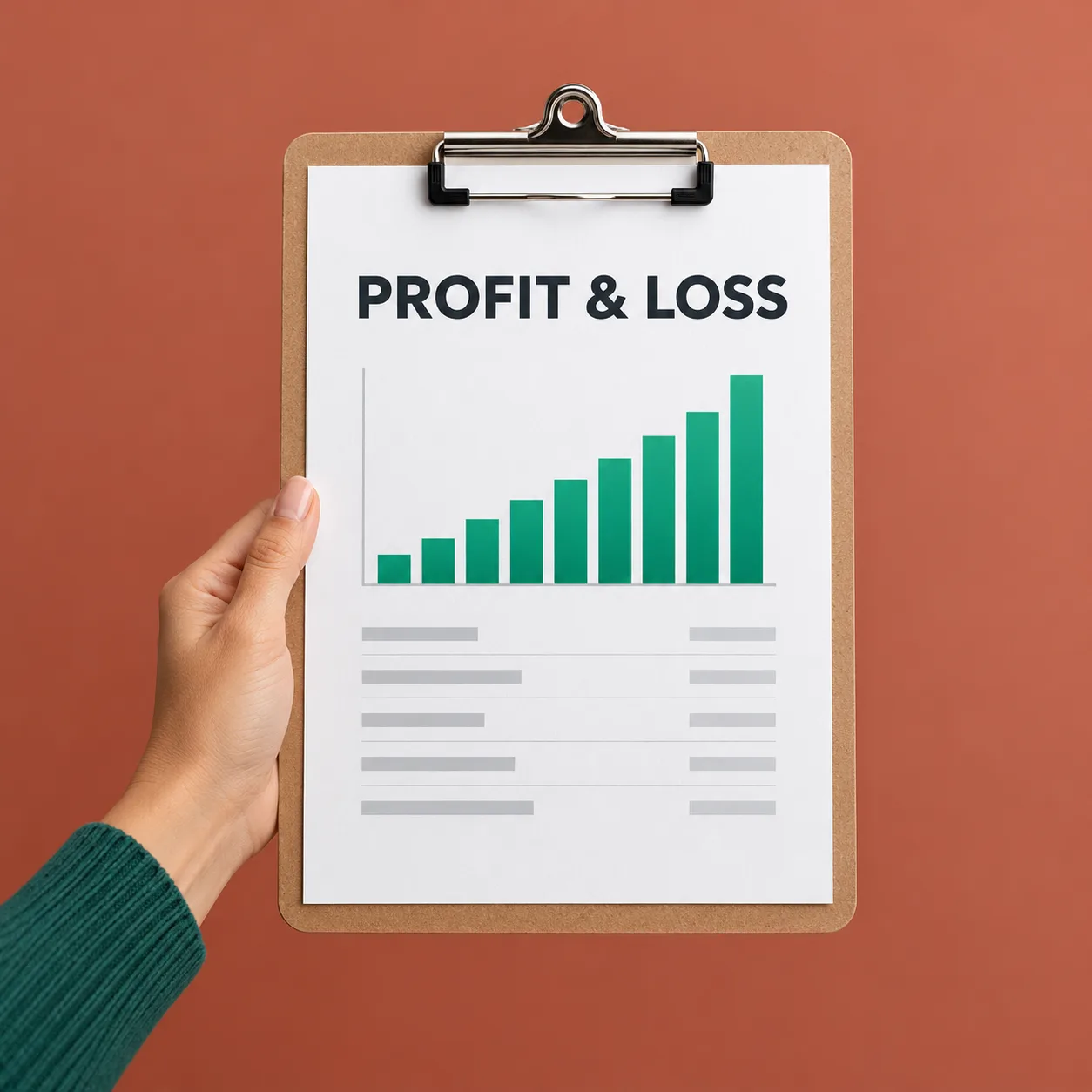 Preparación de estado de pérdidas y ganancias (P&L)